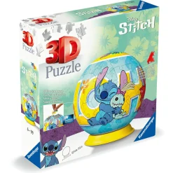 Disney Stitch Ravensburger 3d puzzle ball – 72 pezzi – puzzle originale 6+> Puzzle 3D