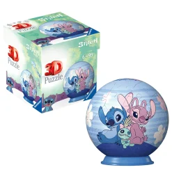 Disney Stitch Ravensburger 3d puzzle & angel – 54 pezzi – coppia iconica 6+ anni> Puzzle 3D