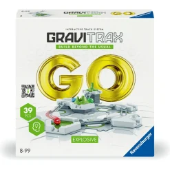RAVENSBURGER gravitrax go explosive, pista di biglie, gioco innovativo ed educativo stem, 8+ anni, set compatto> Giochi Di Strategia