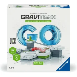 RAVENSBURGER gravitrax go flexible, pista di biglie, gioco innovativo ed educativo stem, 8+ anni, set compatto> Giochi Di Strategia