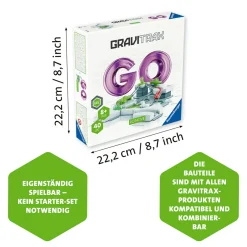 GRAVITRAX Ravensburger go rotative – pista stem interattiva, 40 pezzi><noscript><img width=