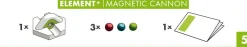 RAVENSBURGER gravitrax magnetic cannon, gioco innovativo ed educativo stem, 8+ anni, accessorio><noscript><img width=