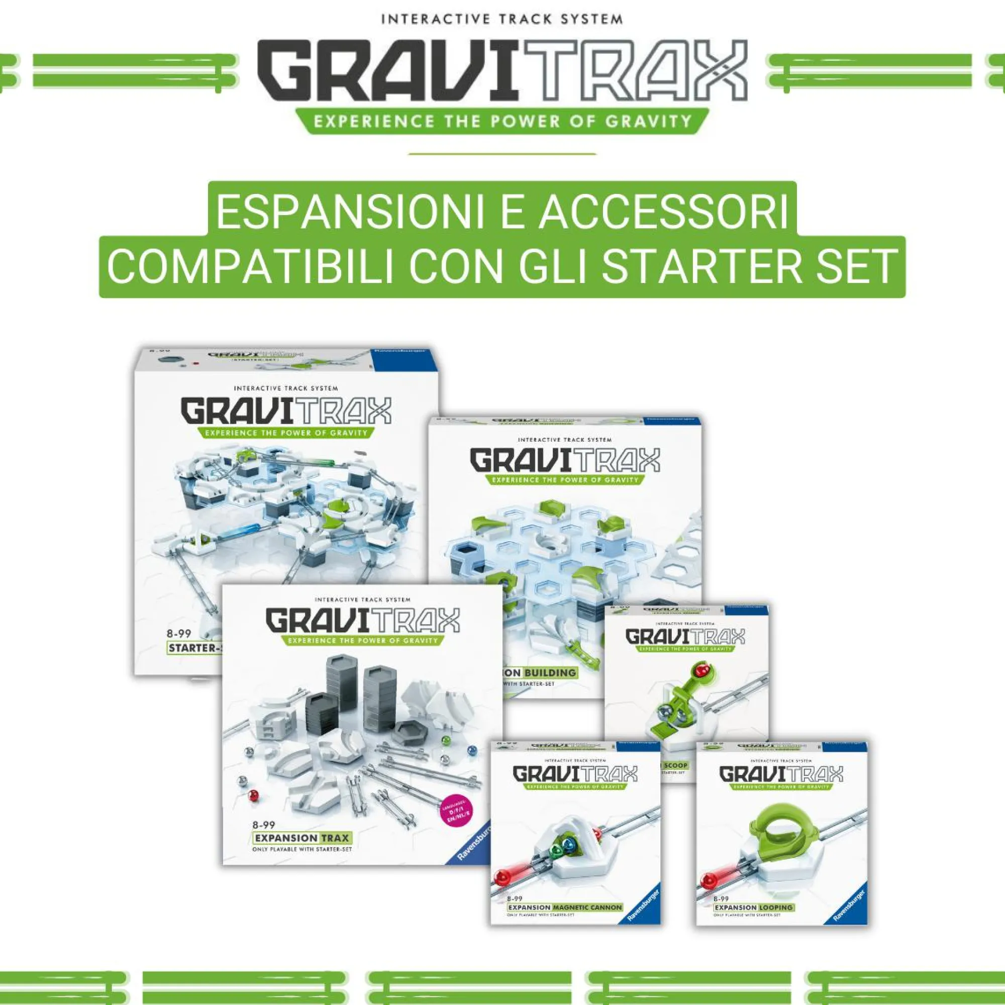 GRAVITRAX Ravensburger tiptube, gioco innovativo ed educativo stem, 8+, accessorio> Giochi Di Strategia