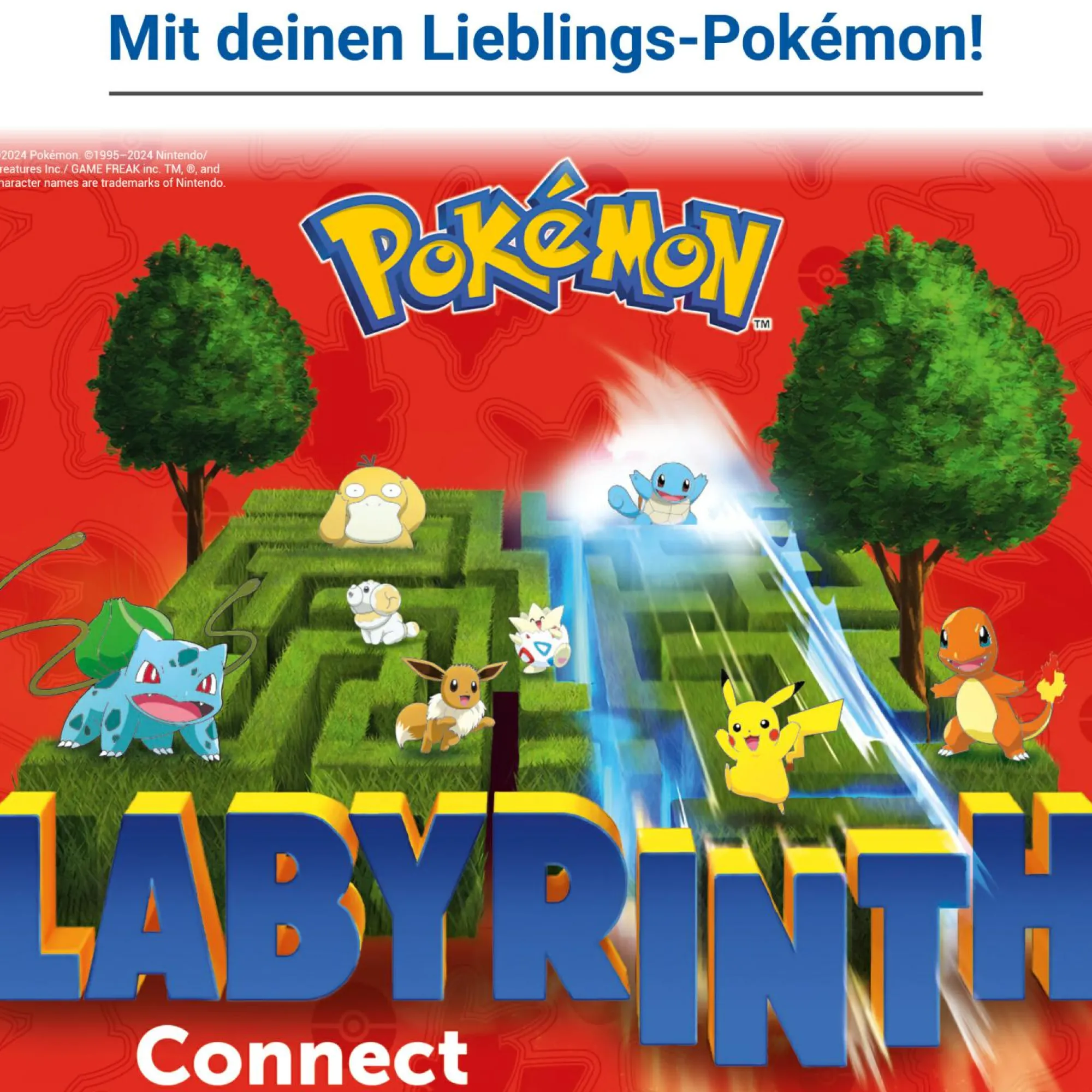 POKEMON Ravensburger labyrinth connect pokémon – travel edition – gioco da viaggio 7+> Giochi In Scatola Per Famiglia