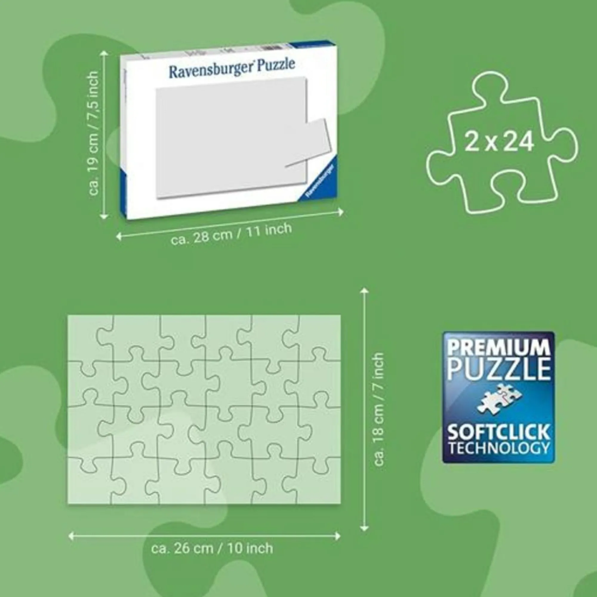 Hello Kitty Ravensburger puzzle 2×24 –> Puzzle Per Bambini