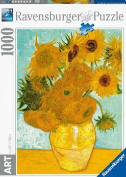 RAVENSBURGER puzzle 1000 pezzi – vaso di girasoli> Puzzle Per Adulti|Puzzle 1000 Pezzi