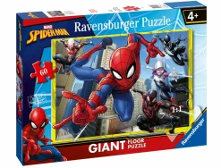 RAVENSBURGER puzzle 60 pezzi giant – spiderman> Puzzle Per Bambini