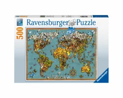 RAVENSBURGER puzzle 500 pezzi mondo di farfalle> Puzzle 500 Pezzi