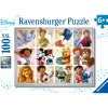 Disney Ravensburger puzzle multicharacter – 100 pezzi xxl – collezione iconica 6+ anni> Puzzle Per Bambini