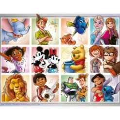 Disney Ravensburger puzzle multicharacter – 100 pezzi xxl – collezione iconica 6+ anni><noscript><img width=
