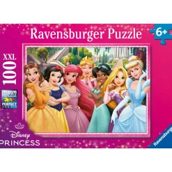 DISNEY PRINCESS Ravensburger puzzle – 100 pezzi xxl – favole incantate per bambini 6+> Puzzle Per Bambini