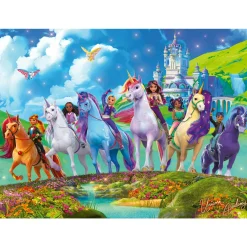 RAVENSBURGER puzzle unicorn academy – 200 pezzi xxl – fantasy magico 8+ anni><noscript><img width=