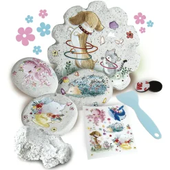 CREA MANIA Rock dough – composto modellabile asciugatura veloce – include magneti e stickers – età 3+ –><noscript><img width=