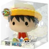 ONE PIECE Salvadanaio monkey d. luffy chibi plastoy pop colorato – collezione vivace e adorabile> Gadget E Idee Regalo Per Adulti|Gadget