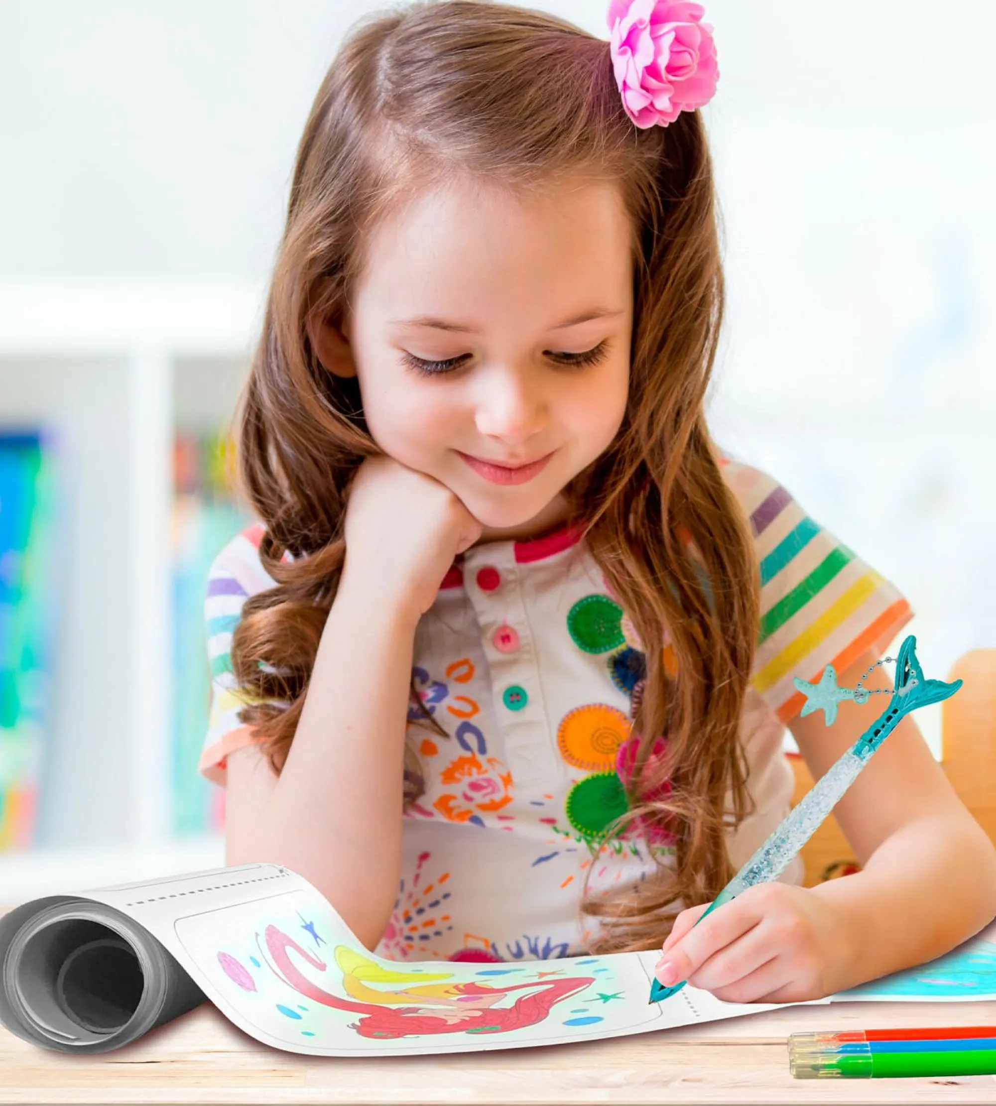 LISCIANI Sandy colorando art by the sea in display da 8> Mosaici, Sabbia, Glitter