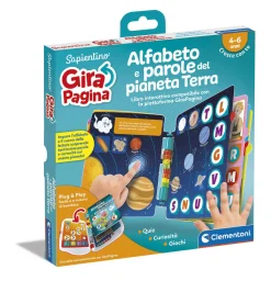 SAPIENTINO – girapagina libro alfabeto e parole> Primi Apprendimenti