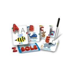 SAPIENTINO – il kit educativo perfetto per insegnare l’alfabeto ai bambini><noscript><img width=