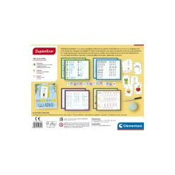 SAPIENTINO giochi di scrittura – gioco educativo per imparare a scrivere: set di lavagne cancellabili e carte illustrate – clementoni><noscript><img width=