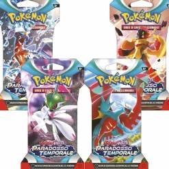 POKEMON Scarlatto e violetto paradosso temporale paper sleeve> Giochi Da Tavolo Per Adulti E Carte Collezionabili|Giochi Di Carte