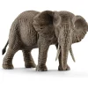 Schleich 14761 femmina di elefante africano, da 3 anni, wild life – figura, 14,6 x 7,5 x 9,1 cm> Mondi Immaginari