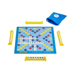 MATTEL GAMES Scrabble pokémon, il gioco da tavolo delle parole crociate con 50 sfide dei personaggi pokémon><noscript><img width=