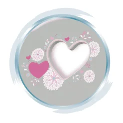 LOVE BEBE' Seggiolone in legno per bambole – design romantico e sostenibile con certificazione fsc – love bebé><noscript><img width=