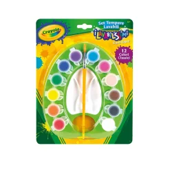 CRAYOLA Set 12 tempere ultra lavabili i lavabilissimi> Cancelleria E Accessori