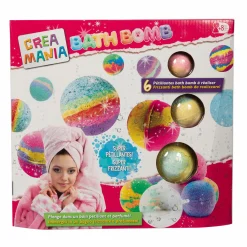 CREA MANIA Set bath bomb – bombe da bagno effervescenti> Kit Artistici E Pittura