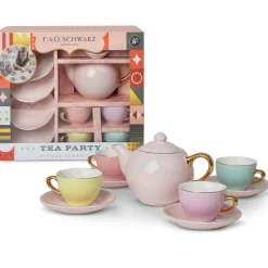 FAO Schwarz Set da the di ceramica da 9 pezzi><noscript><img width=