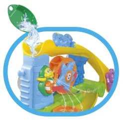 SUPERSTAR Set da vasca per bambini con squaletto interattivo e gioco con scivoli – divertimento in acqua con pesciolini inclusi><noscript><img width=