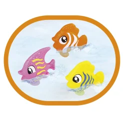 SUPERSTAR Set da vasca per bambini con squaletto interattivo e gioco con scivoli – divertimento in acqua con pesciolini inclusi><noscript><img width=