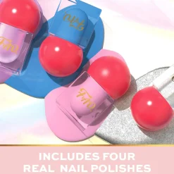 FAO Schwarz Set di 4 rossetti colorati e sicuri per bambini><noscript><img width=