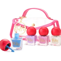 FAO Schwarz Set di 4 smalti atossici per unghie dei bambini> Moda, Gioielli, Decorazioni, Cosmetici