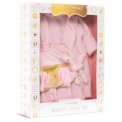 FAO Schwarz Set di abiti da notte sparkle per bambole fao baby, 35 cm><noscript><img width=