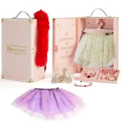 FAO Schwarz Set di vestiti glamour fashion forward glam dress-up trunk> Moda, Gioielli, Decorazioni, Cosmetici
