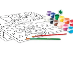 CRAYOLA Set dipingi con i numeri, con tempere lavabili e pennelli, 6 disegni, attività creativa per bambini, paint by numbers – 5+ –> Kit Artistici E Pittura