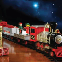 FAO Schwarz Set ferrovia radiocomandato con personaggi in movimento e 30 binari><noscript><img width=