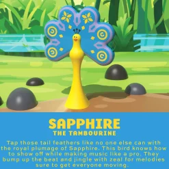 FAO Schwarz Set musicale jungle drum per bambini, 5 strumenti><noscript><img width=