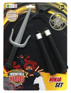 INVINCIBLE HEROES Set ninja> Action Figures