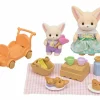 SYLVANIAN FAMILIES Set picnic al sole – sorella e bebè volpe fennec -personaggi e playset del meraviglioso mondo> Mini Dolls