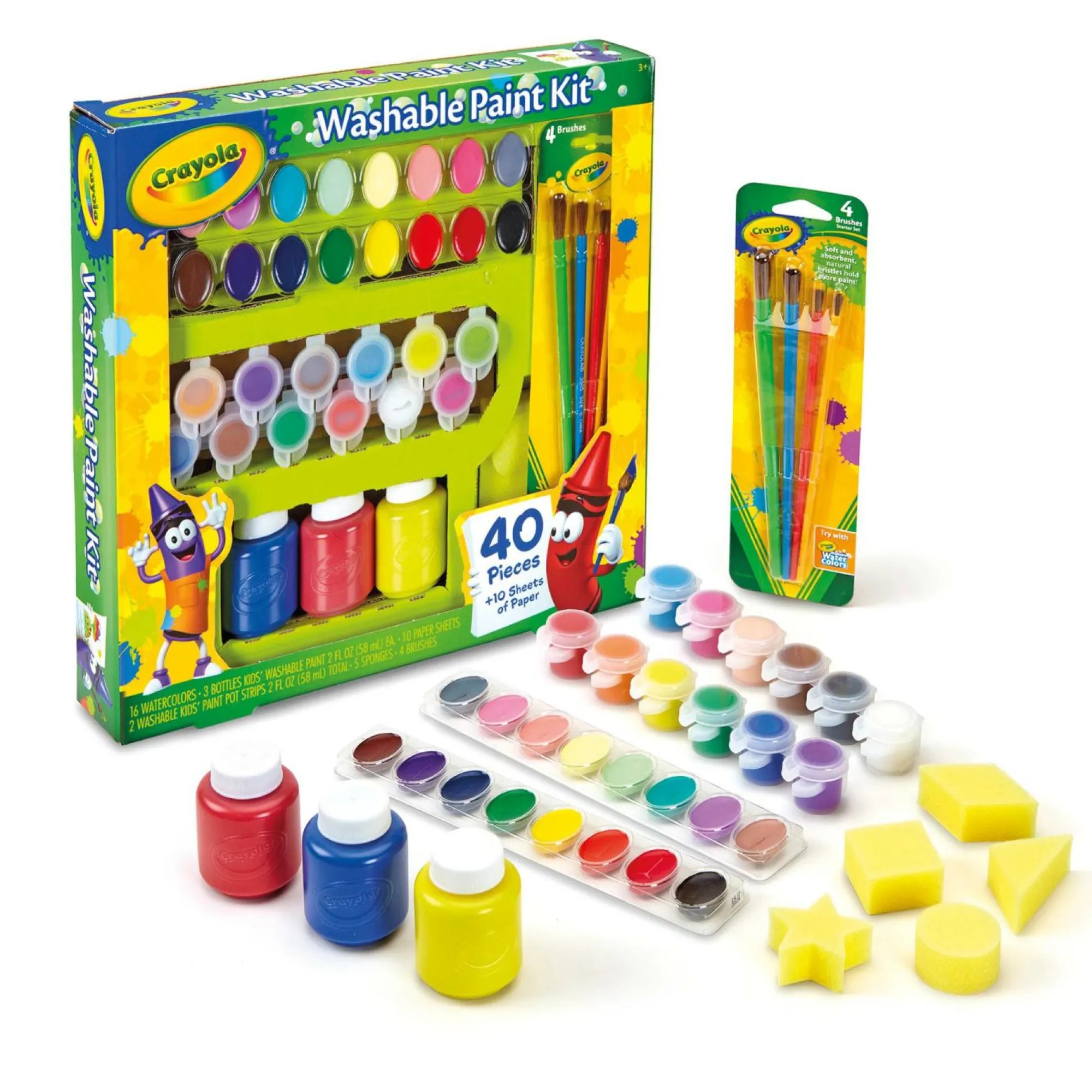 CRAYOLA Set pittura – altro – toys center> Cancelleria E Accessori