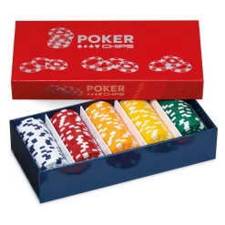 -- No Brand -- Set poker professionale con 125 fiches in plastica abs – gioco da tavolo per adulti> Giochi Di Carte