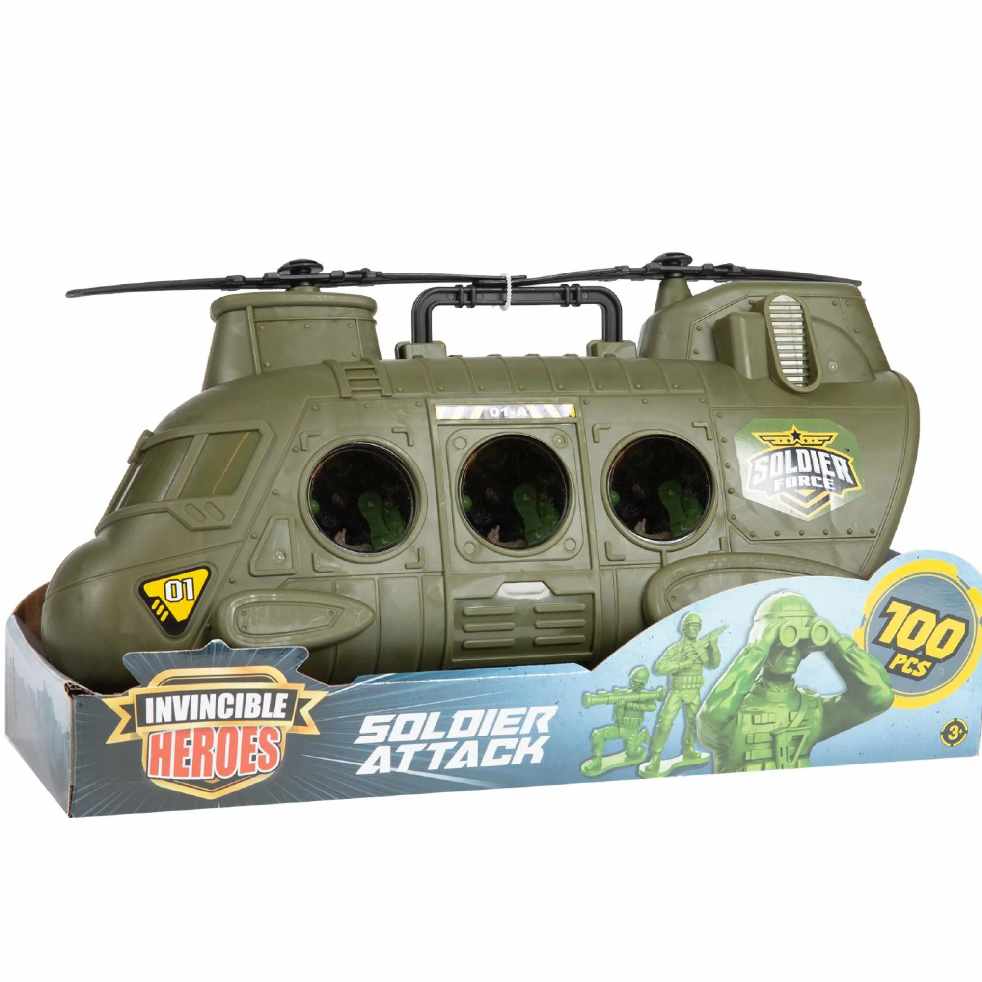 INVINCIBLE HEROES Set soldatini> Action Figures