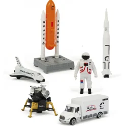 Set spaziale assortito – invincible heroes con astronauta e accessori per missioni lunari e planetarie> Action Figures