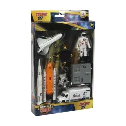 Set spaziale assortito – invincible heroes con astronauta e accessori per missioni lunari e planetarie><noscript><img width=