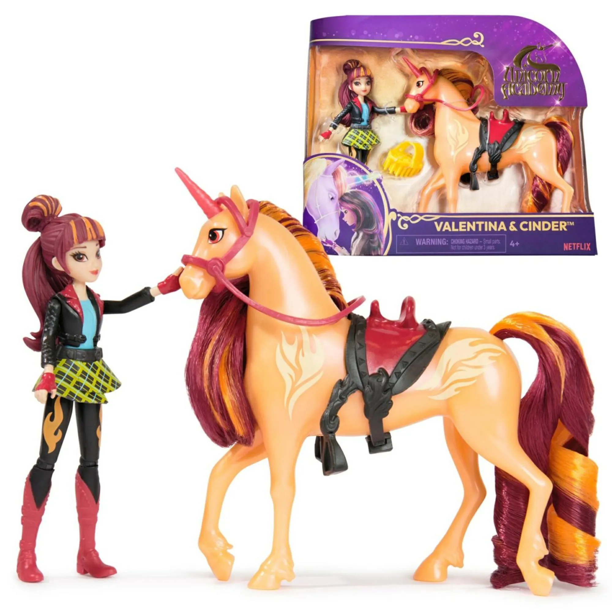 Unicorn Academy Set , valentina & cinder> Fashion Dolls