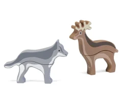 Trudi Sevi – mix & match lupo-cervo> Giochi Educativi In Legno