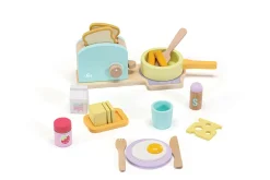 Trudi Sevi – set prima colazione (21 pz)> Giochi Di Imitazione In Legno