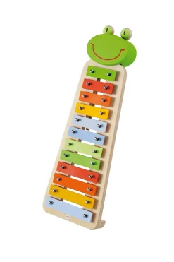 Trudi Sevi – xilofono metallico rana> Strumenti Musicali In Legno