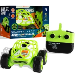 Sharper Image – macchina radiocomandata orbit tumbler glow in the dark> Macchinine Telecomandate